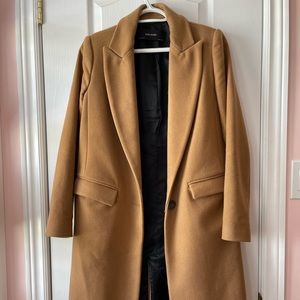 Beige long coat